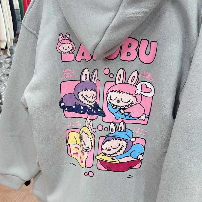 Áo hoddie chui chất nỉ bông dày mịn 2