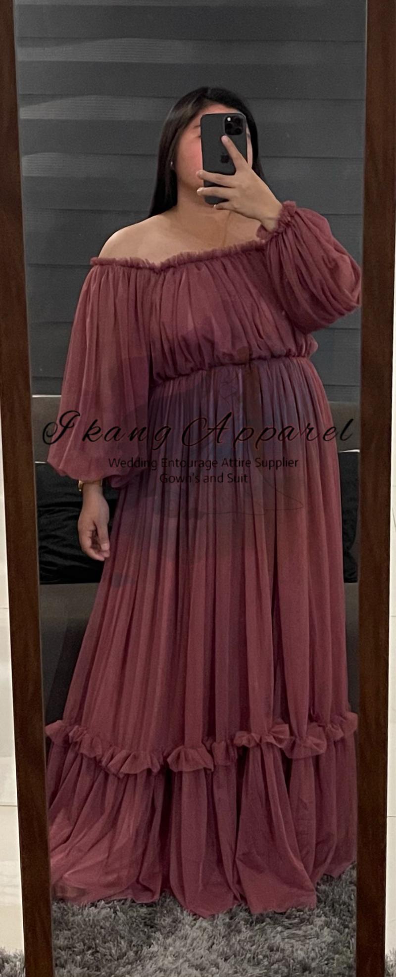 Product Introduction of Boho Gown for prenup photoshoot 20