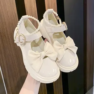 PLATFORM SHOES WANITA LOLITA MARY JANES MUTIARA JAPANESE NEW