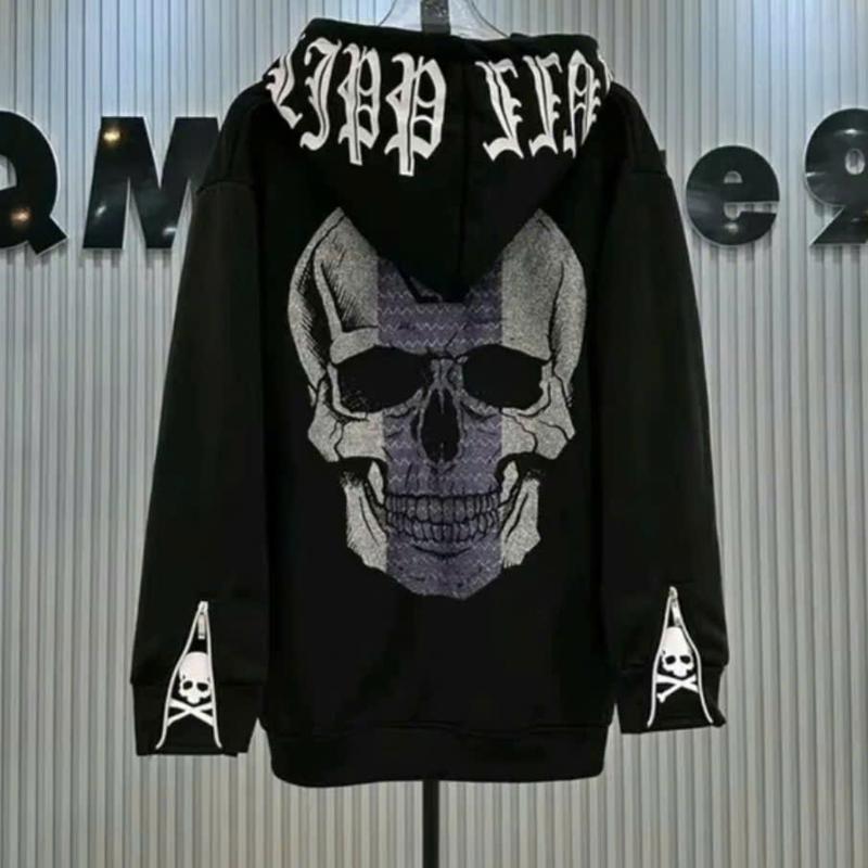  Áo hoodie KHOÁ KÉO đính KIM TUYẾN ĐẦU LÂU TÍM cực chất trẻ trung năng động 