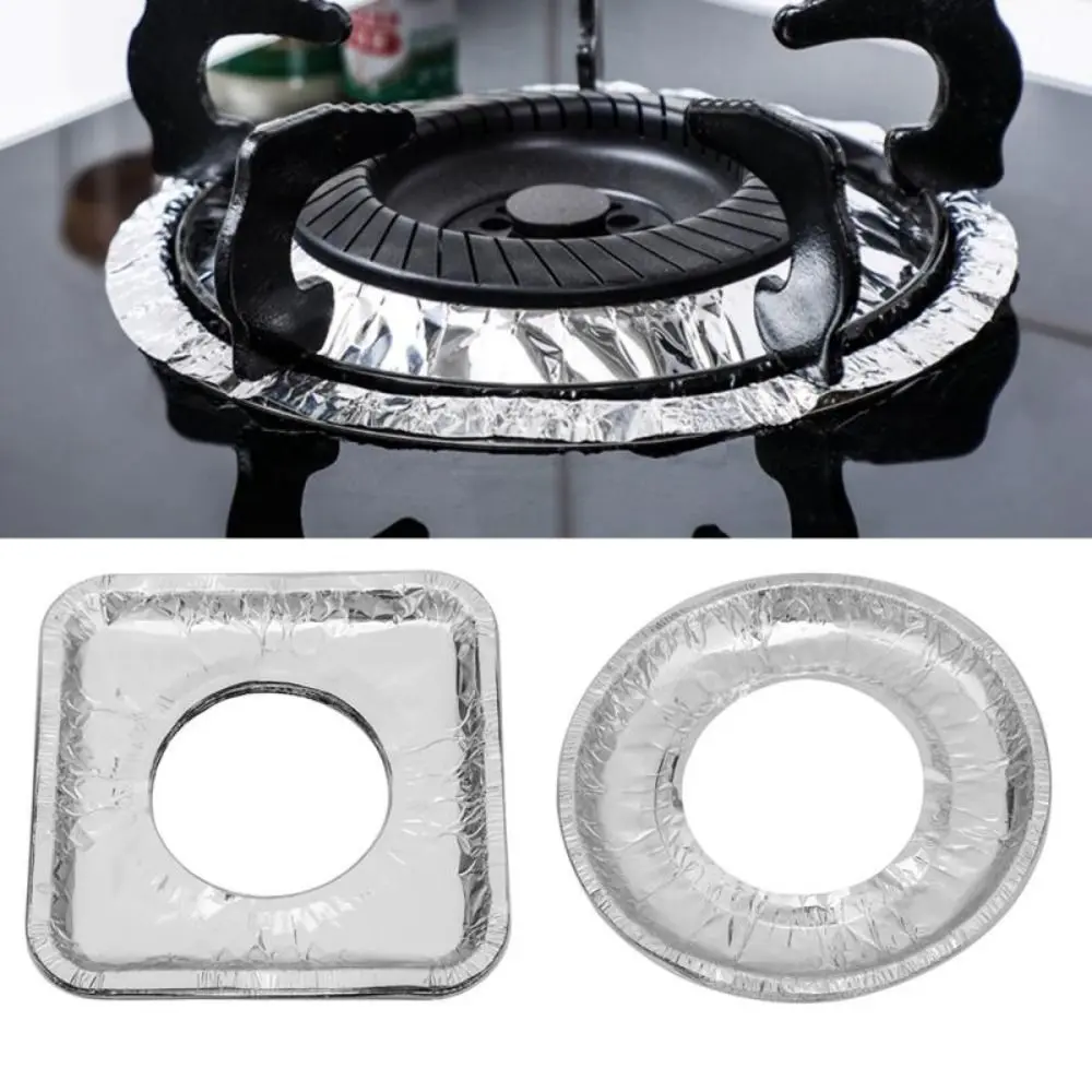 Bộ phận dụng cụ nấu ăn, chất lượng cao, 20 chiếc, vật liệu nhôm, cho bếp Ga, thảm đầu bếp, lót đầu bếp, miếng giấy bạc làm sạch, vỏ bảo vệ bếp