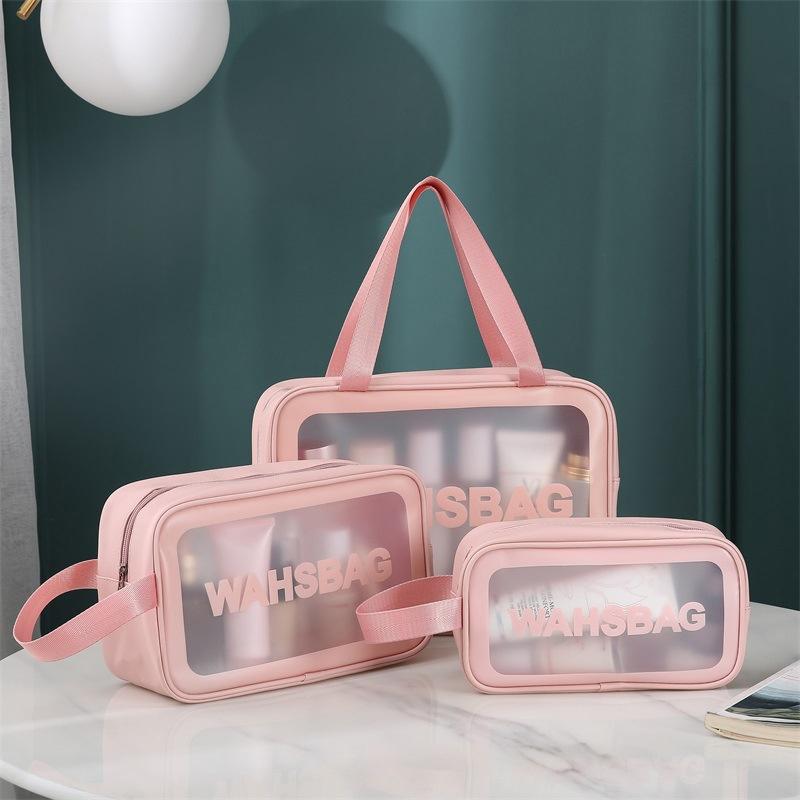Product Introduction of Portable Travel Wash Bag Female Transparent Waterproof Makeup Storage Pouch Large Capacity Cosmetic Organizer Beauty Women Case 17