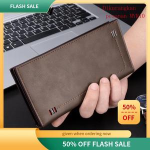 Dompet Lelaki, Panjang, Rekaan Ringkas, Slot Kad Berbilang, Ketibaan Baru Bags Wallets
