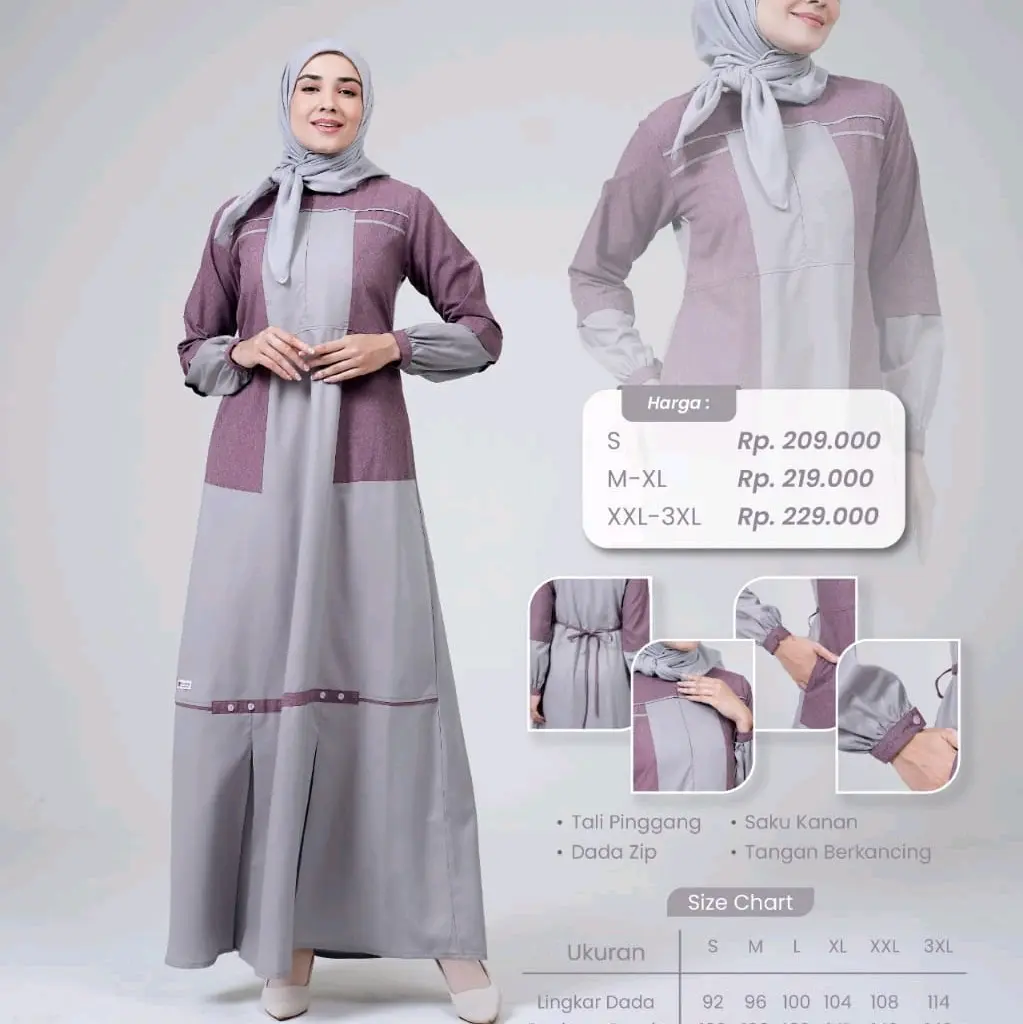 GAMIS RAUNA RGD 94 RAUNA TERBARU