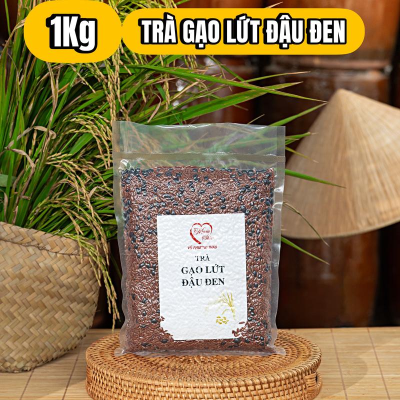 MOM SHIN | Trà Gạo Lứt & Đậu Đen Xanh Lòng Rang Sẵn, Gói 1Kg (1000g), Shop Mẹ Shin Gin, Vũ Phương Thảo, Tùy Theo Vùng Còn Là Nước Trà, Nước Chè, Tea 1