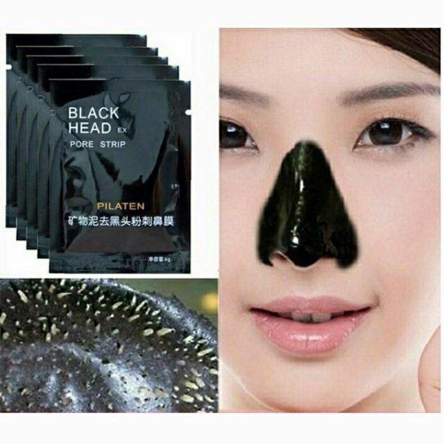 Masker Hitam BLACK MASK untuk Blackhead dan Whitehead serta ...