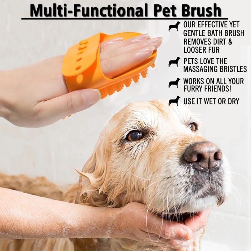 Pet Grooming Brush, 2 Counts/set Pet Hair Removal Comb, Pets Hair Detangling Comb, Dog & Cat Grooming Comb, Dogs Scalp Massage Comb, Cats Hair Detangling Comb 3