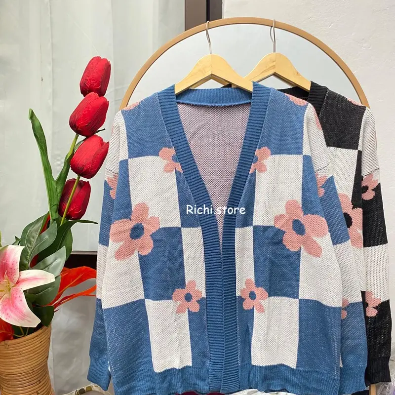 camelia outer rajut flowers terbaru 1
