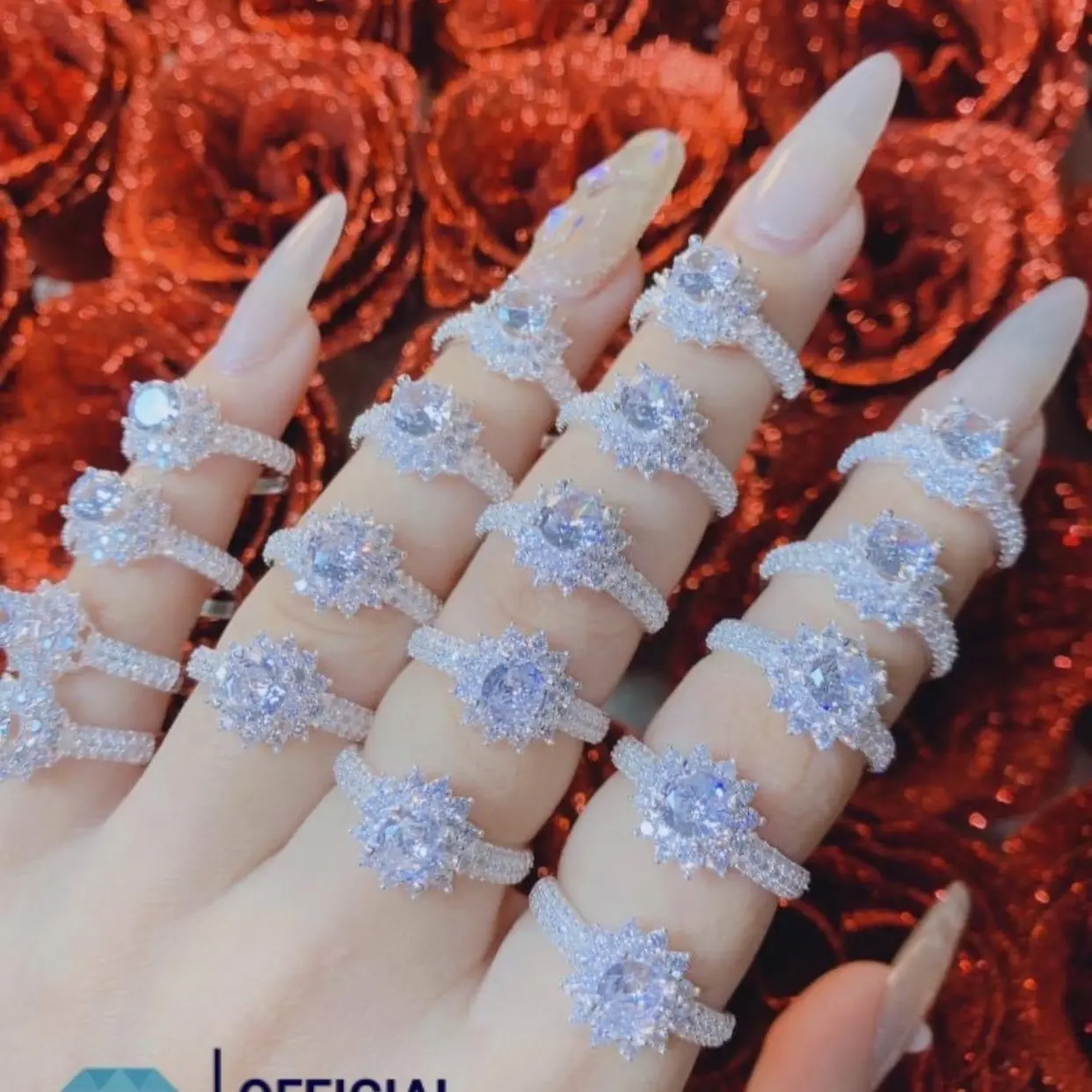 Nhẫn sen nữ nhỏ xinh Hottrend sáng đẹp - THJ