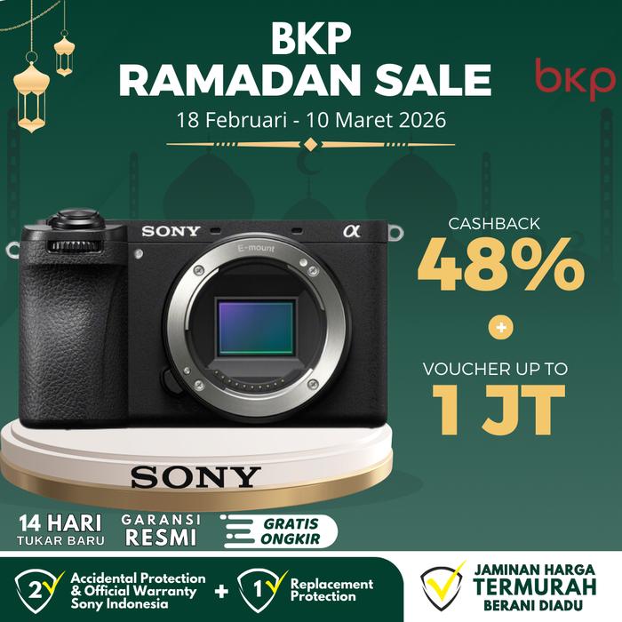 Gambar Sony Alpha A6700 / Sony a6700 / 6700 Mirrorless Camera Body Only RESMI - Body Only dari Bursa Kamera Profesional Kota Administrasi Jakarta Pusat Tokopedia