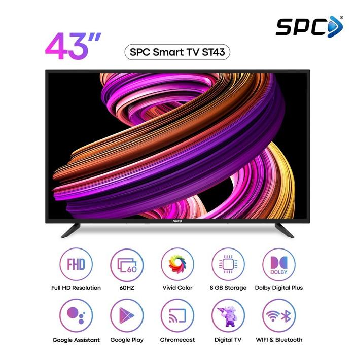 Promo [Google TV] SPC 43 inch Smart TV Android FHD - Jakarta Pusat ...
