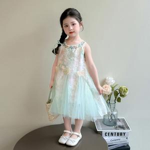 Váy Bé Gái, Bộ Sưu Tập Mùa Hè 2025, Thiết Kế Độc Đáo Siêu Đẹp, Thích Hợp Cho Trẻ Em, Váy Công Chúa Mùa Hè Cho Bé Gái, Kiểu Mỏng candy blossom  kids set  jean  begai boxinh  chobe bocho  begai set  xinh  chobegai