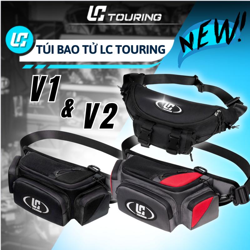 Túi bao tử ĐEO CHÉO đeo hông đeo bụng chất vải cao cấp kháng nước - LC TOURING STYLE