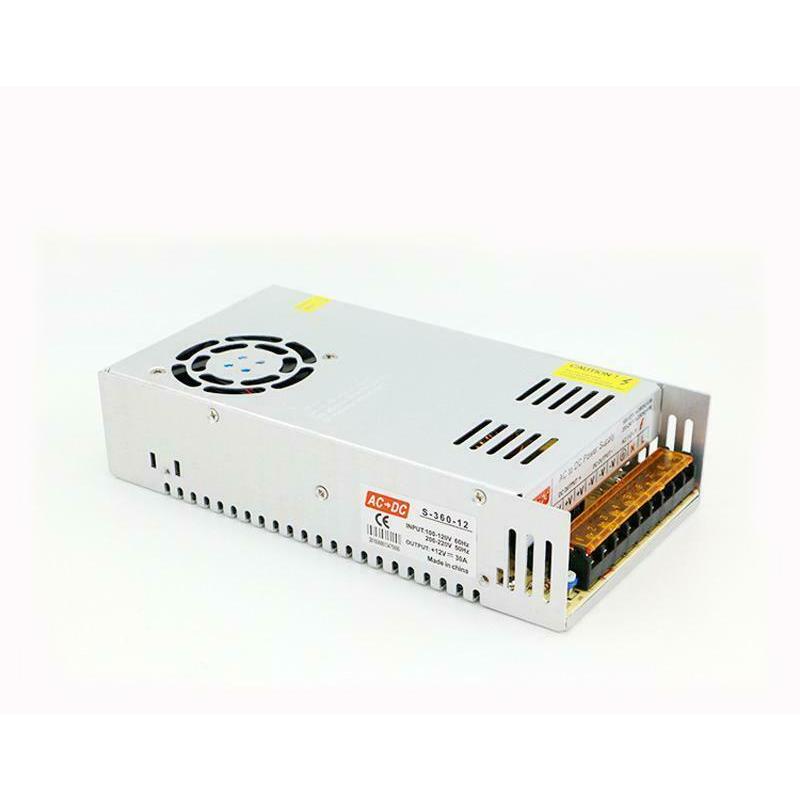 12V 30A 360W DC Switch Power Supply Driver Adapter LED Strip - TikTok ...