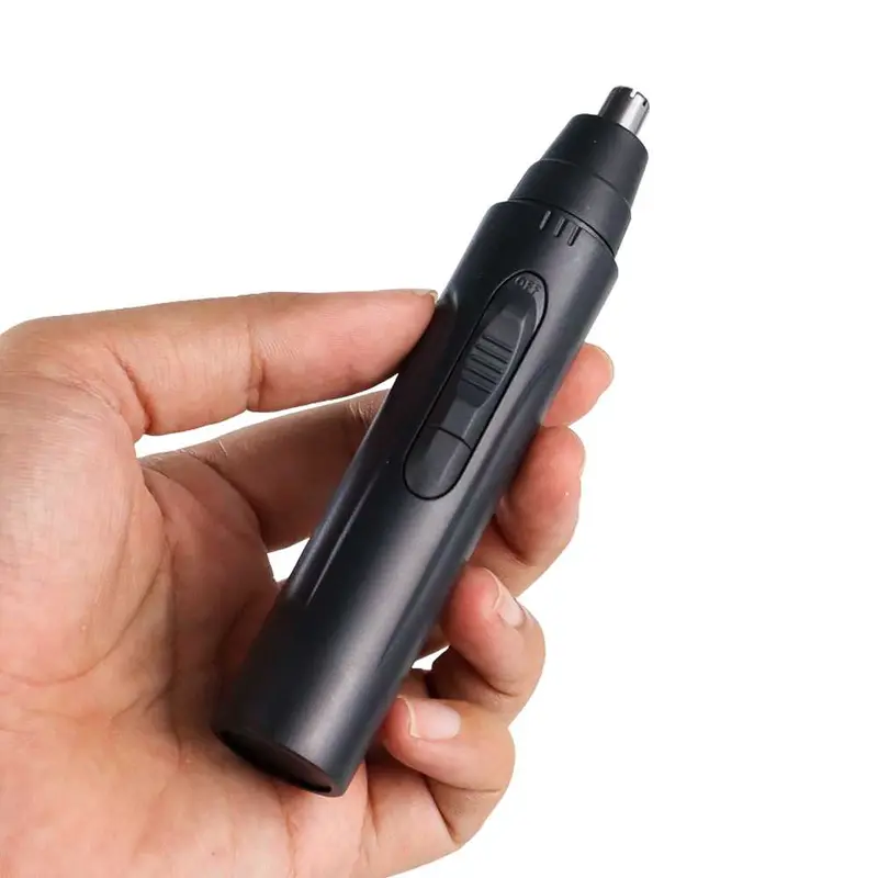 Alat Cukur Bulu Hidung kuping Bentuk Pena Elektrik Nose Ear Trimmer Rechargeable Ringan Kepala Cukur Tahan Karat 1