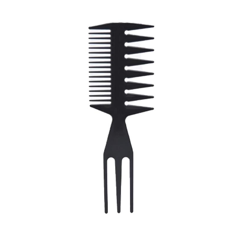 10Pcs Hair Styling Black Comb Set Professional Salon Anti-Static Barbers Combs 5