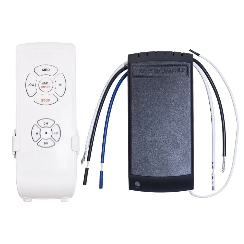 Universal Ceiling Fan Light Remote Control Kit Timing and Speed Remote Control