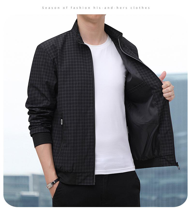 Product Introduction of Áo Khoác, Nam, Thích Hợp Cho Nam Thanh Niên Và Trung Niên, Phong Cách Mùa Thu, Cổ Chân Đế, Thường Ngày, Baita Đơn Giản, Hàng Nhà Máy Bán Buôn, Thích Hợp Cho Nhân Viên Cũ Xã Hội, Sản Xuất Tinh Tế Đảm Bảo Chất Lượng 20