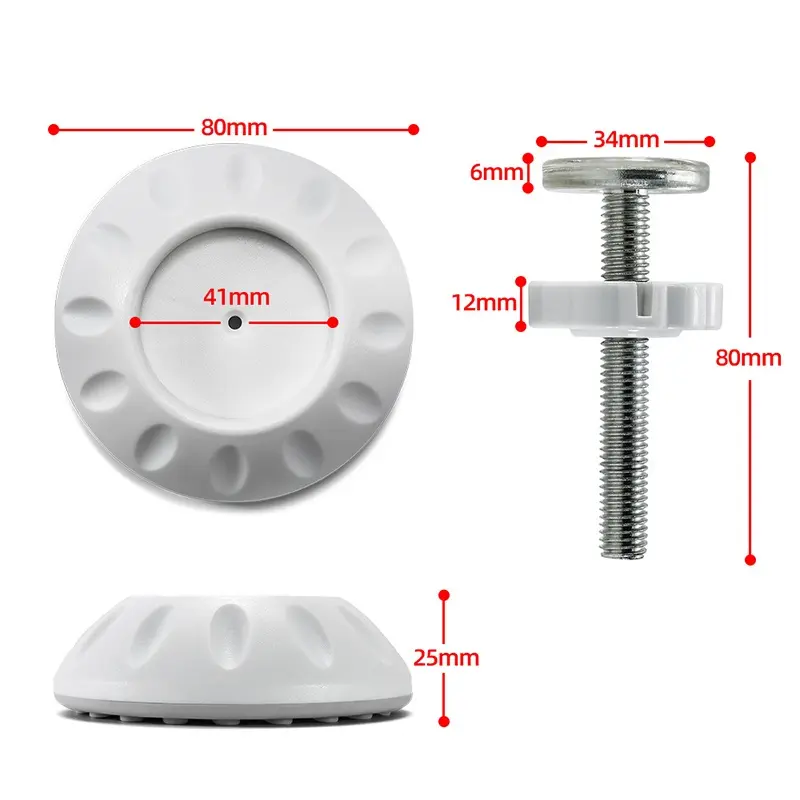 Phụ Kiện Cố Định Cửa Cổng Cầu Thang An Toàn Cho Em Bé Vít Bu lông, Phụ Tùng Thích Hợp 8