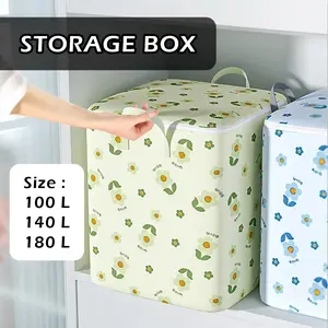 Storage Box Lipat Organizer 3 SIZE Storage Box Penyimpanan Baju Multifungsi Murah Berkualitas XZ-5 kotak  penyimpanan