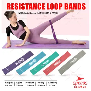 SPEEDS Tali Elastis Alat Olahraga Fitness Premium Resistance Loop Band 024-20