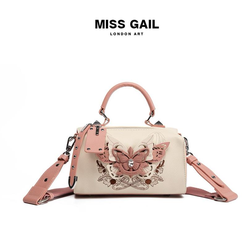 MG6232-8. Túi Store Miss Gail thiết kế hồ điệp thủ công sang trọng đẳng cấp. Đeo chéo xách tay. Full box