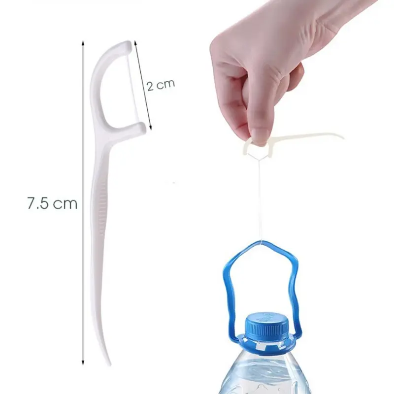 Combo 15 Hộp Tăm Chỉ Nha Khoa, sợi mảnh vệ sinh kẽ răng chân nướu 4