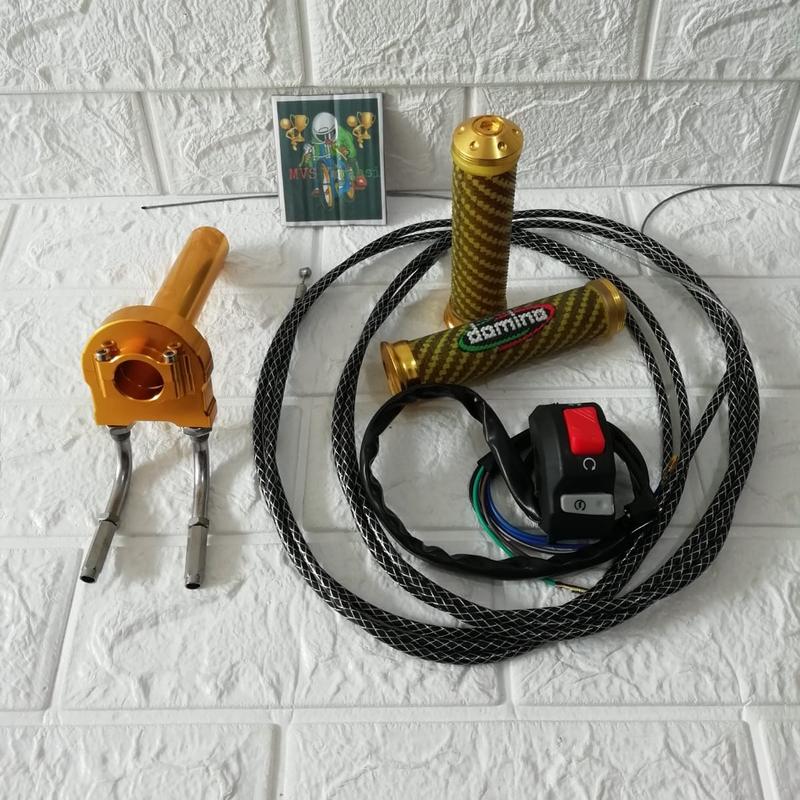 Gas Spontan 2 Kabel + Saklar Kanan = Vixion New, Nmax 155, Sonic 150, CB 150 R. Ninja 250, R-25. Engine Foto 3