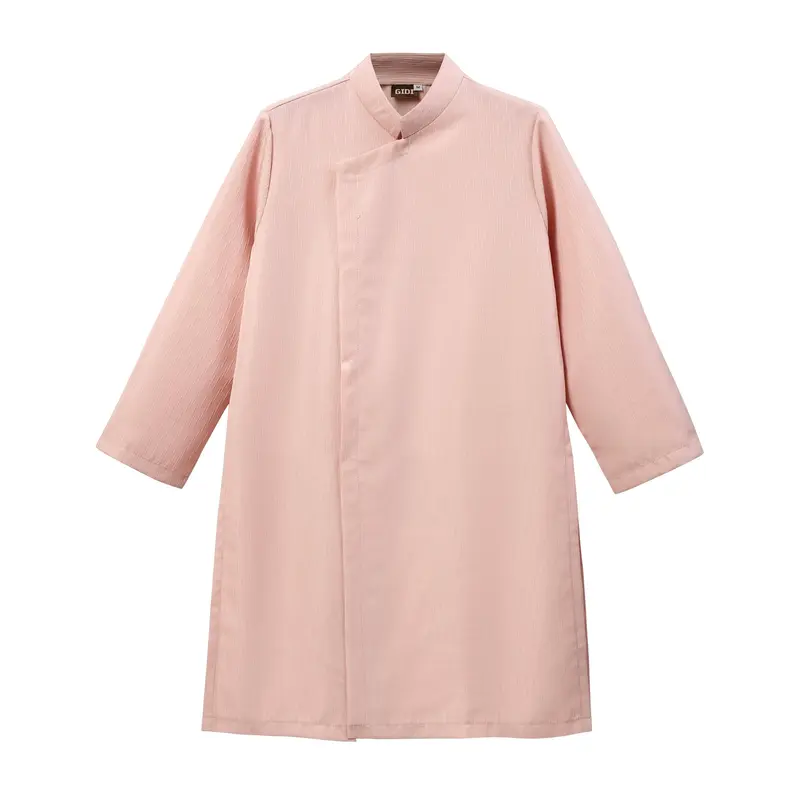 [GIDISTUDIO]_Áo dài ROLAN form unisex cách tân- Áo dài tết chất vải xước cao cấp, trẻ trung, thanh lịch GIDI (không kèm quần) 1