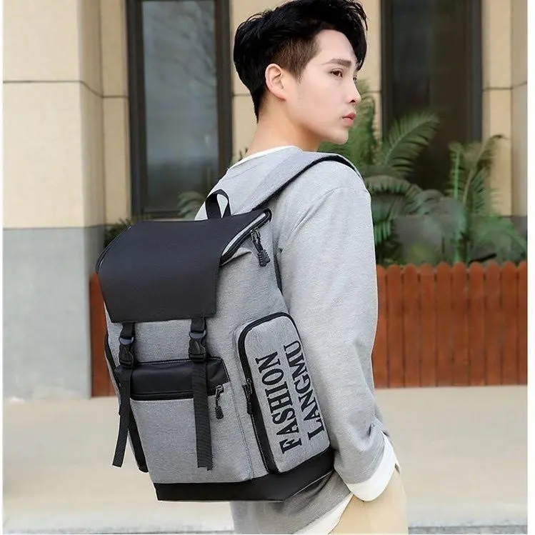 Balo, ba lô thời trang hàn quốc cao cấp cỡ lớn đựng laptop đựng đồ du lịch đa năng 0