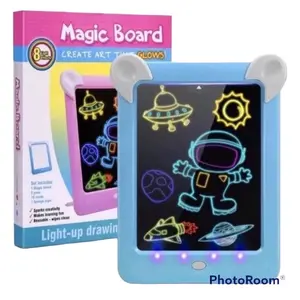 Magic Board Drawing LED 85127 - Papan Gambar Ajaib Edukasi Anak