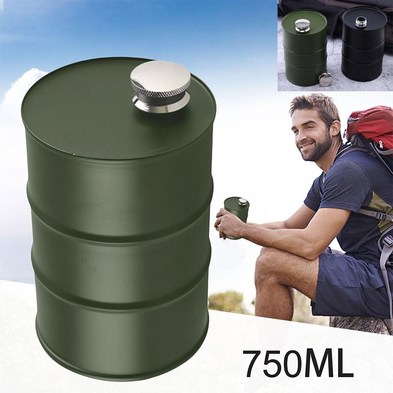Personality Stainless Steel Kettle Creative Hip Flask 2