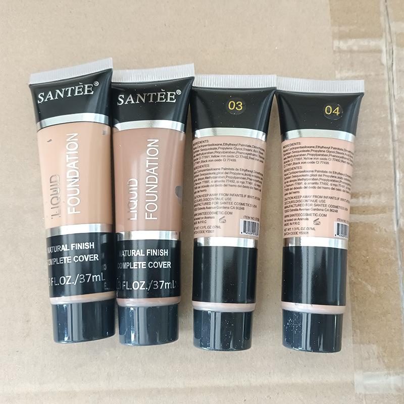Product Introduction of Exclusive for Cross-Border Moisturizing Brightening Concealer Foundation Natural Long Lasting Oil Control BB Cream Waterproof Smear-Proof European and American Shading Powder 19