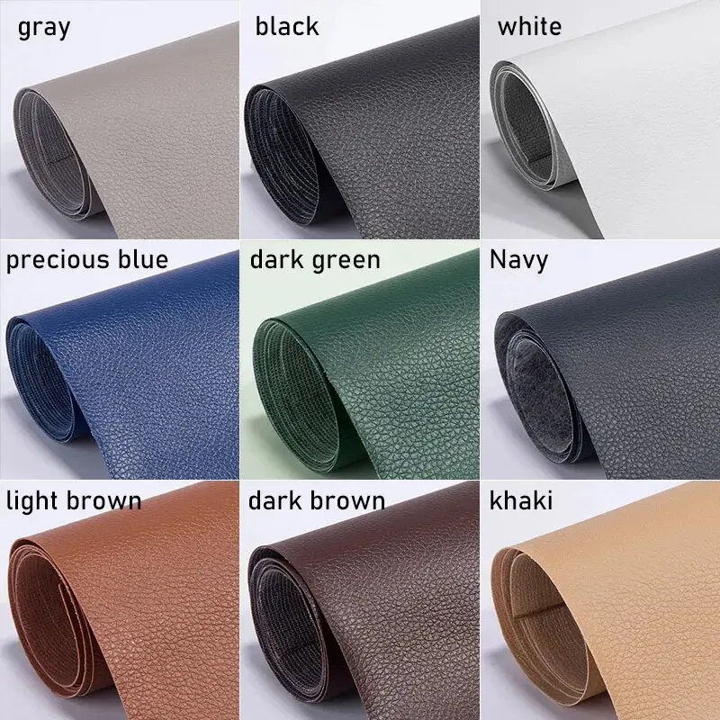 Miếng Dán Da Tự Dính, 20 * 30cm / 25 * 60cm, Để Phục Hồi Ghế Sofa, Miếng Dán Ghế Da, Vải Da Dính Lưng