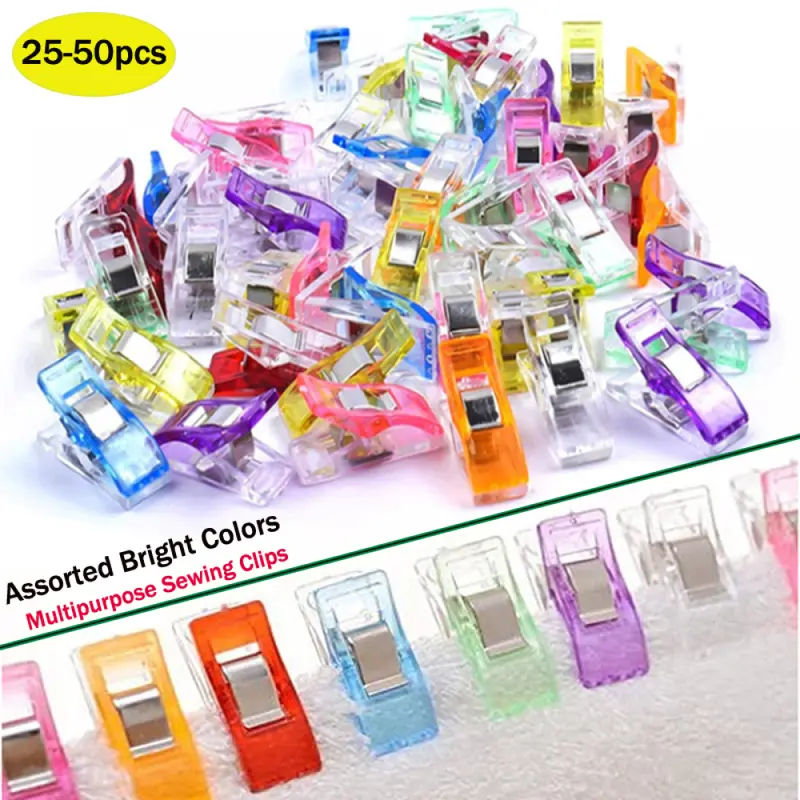 50pcs Fabric Quilting Craft Sewing Knitting Clips Home Offic - TikTok ...