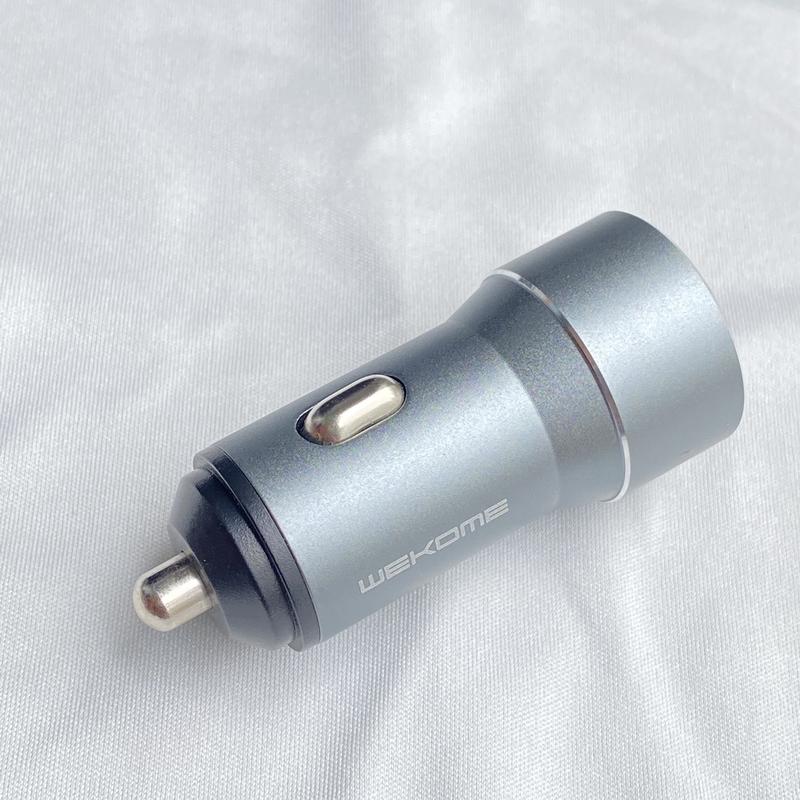 Product Introduction of Tẩu Sạc Oto Chính Hãng Wekome - 2 Cổng USB 15w - Bảo Hành 6Th Phụ Kiện 4