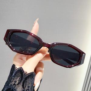 แว่นกันแดดทรงเหลี่ยม สำหรับขับรถ กรอบดำหนา ป้องกันรังสียูวี