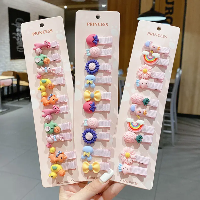 Children'S Hair Clips New Style Little Girls Small Hairpins Cute Duckbill Clips For Thin Hair Baby Clips Bangs Clips Wholesale