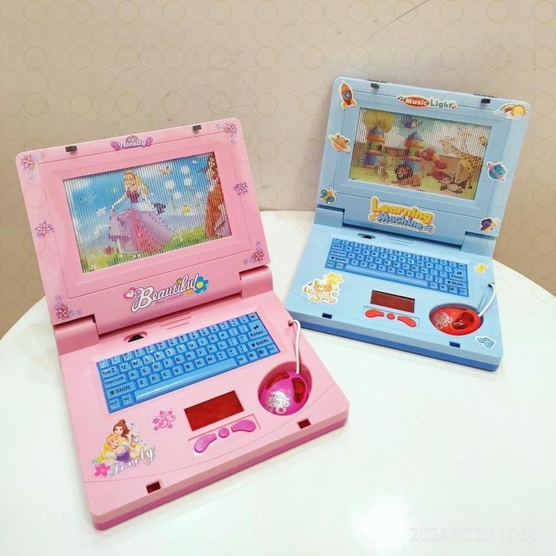  Đồ chơi máy tính laptop cho bé máy tính bảng có chuột kèm đèn led phát nhạc giúp trẻ em cảm thấy thú vị hơn khi sử dụng. 