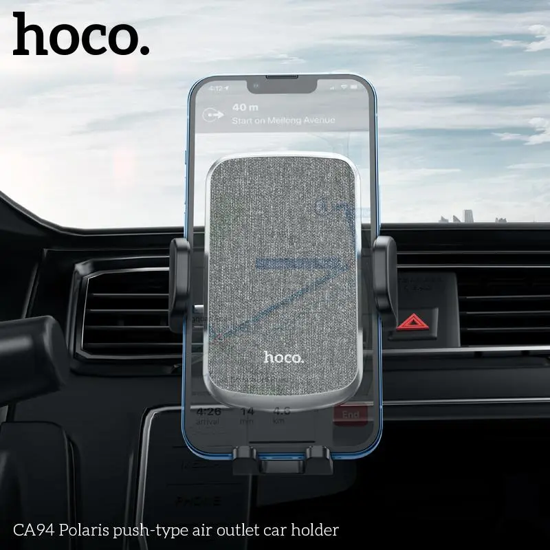 Giá đỡ điện thoại trên Ô tô Hoco. CA94 xoay 360,ổn định không rung, lắp ráp dễ dàng Phụ Kiện Kem 8