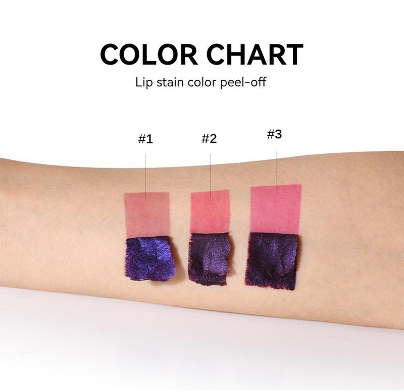 Product Introduction of Peel Off Rose Pink Lip Gloss Matte Outline Contour Tattoo wonderskin Lip Stain Waterproof Transfer Resistant Tear Off Natural Lip Tint Lipstick Makeup Cosmetic Glossy Smooth 11