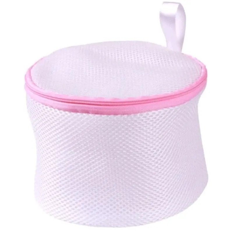 F7 Tempat BH di Mesin Cuci | Bra Laundry Bag | Kantong Jaring Mencuci CD Nilon Bulat 3