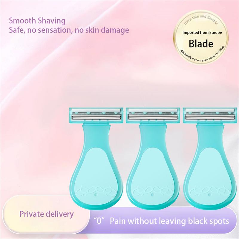 Product Introduction of Women's Shaving Knife Household Shaving Armpit Hair Leg Hair Pubic Hair Trimming Cleaning Private Shaving Knife Leg Shaving And Hair Removal Knife 33