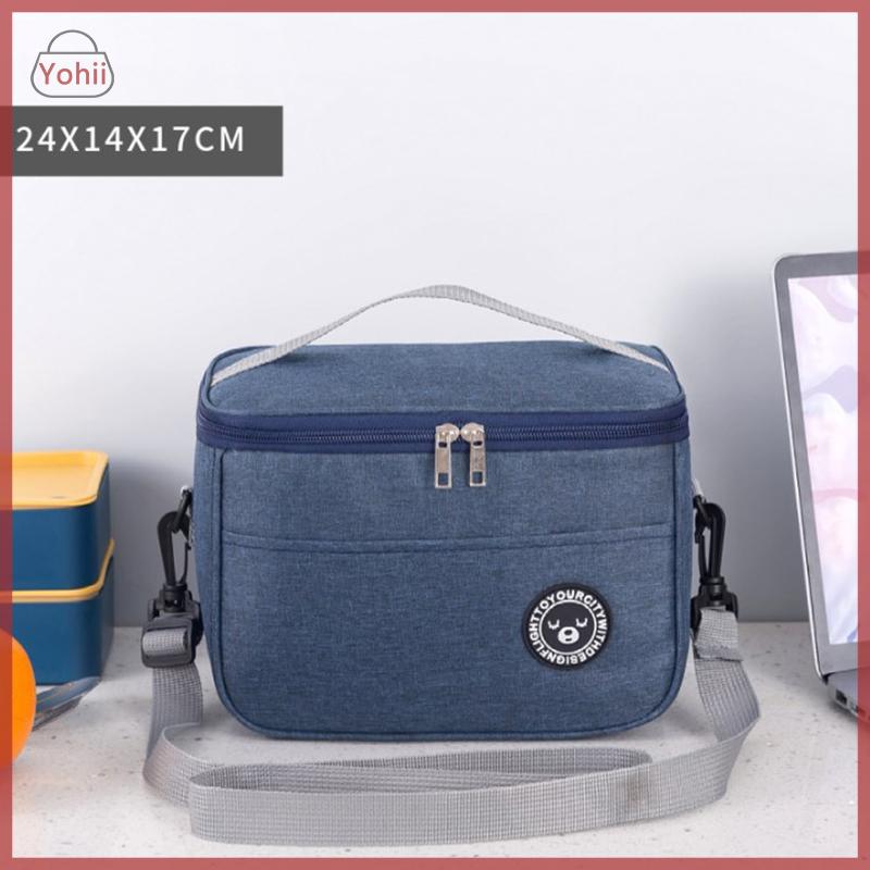 Product Introduction of Túi Ăn Trưa Cầm Tay Cách Nhiệt, Túi Tote Hộp Cơm Trưa, Túi Làm Mát, Không Thấm Nước, Ba Lô, Túi Bento, Thích Hợp Cho Công Ty, Túi Đựng Thực Phẩm 11