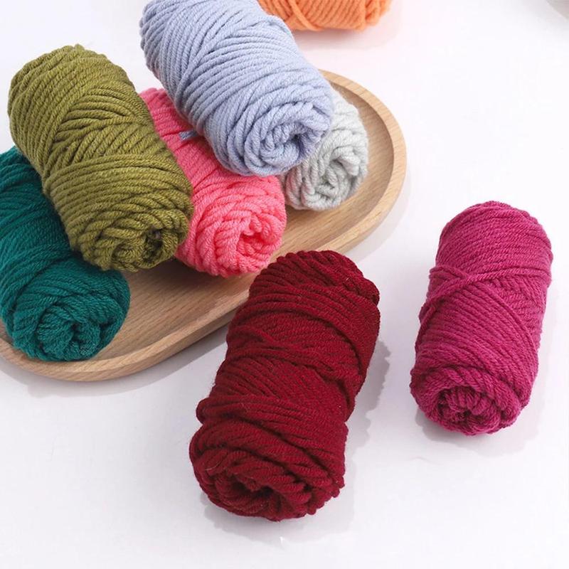 Product Introduction of 10 Colors Embroidery Yarn (10pcs/set), DIY Embroidery Supplies for Beginner, Handmade Knitting Yarn for Home Decoration 16