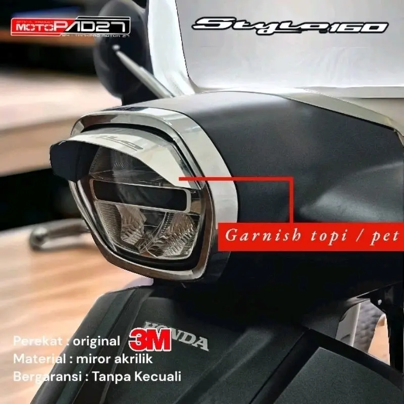 Garnis Honda Stylo 160 Garnis Body / Topi / Spidometer Stylo 160 Aksesoris Stylo 160 0