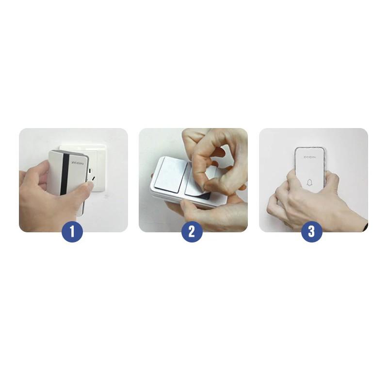 Product Introduction of กริ่งไร้สาย ไม่ใช้ถ่าน กันน้ำ ทนแดด ออดไร้สาย ไม่ใช้แบตเตอรี่  กริ่งประตูไร้สาย ออดบ้าน กริ่งไร้สายไม่ใช้ถ่าน สินค้าแนะนำ 16