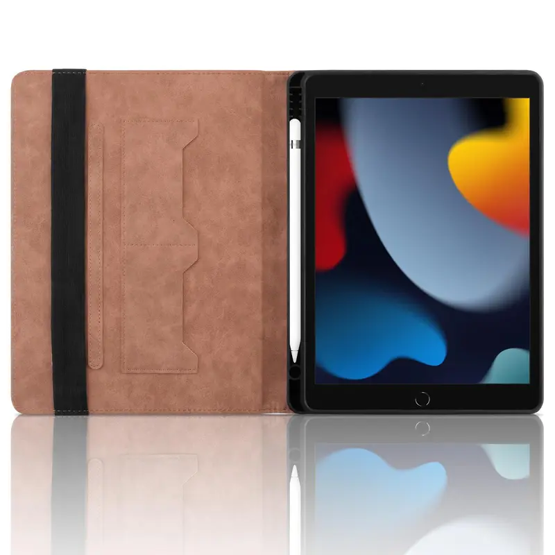 Fashionable Diamond-shaped Tablet Protective Case, Auto Sleep/Wake Tablet Protector Cover, Tablet Accessories Compatible with iPad 5 6 8 9 4