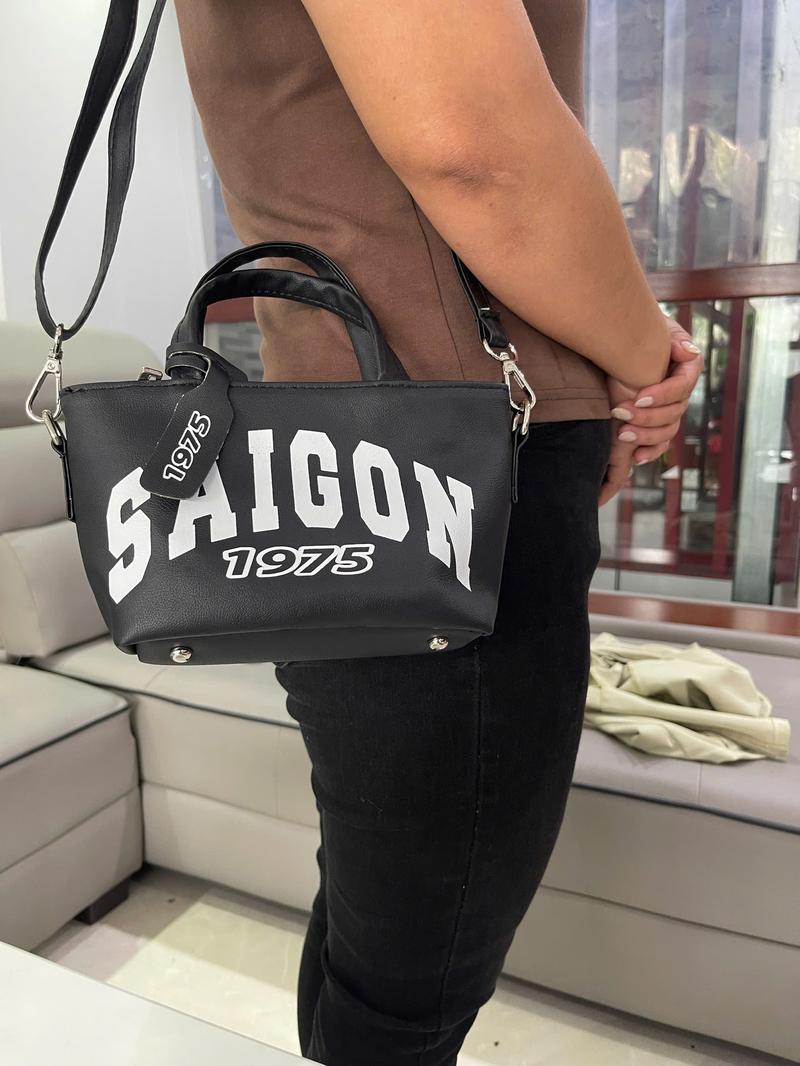 Product Introduction of Túi quai xách thanh lịch nhỏ sài gòn 1975 nam nữ tiện lợi [RẺ VÔ ĐỊCH] Bag 12