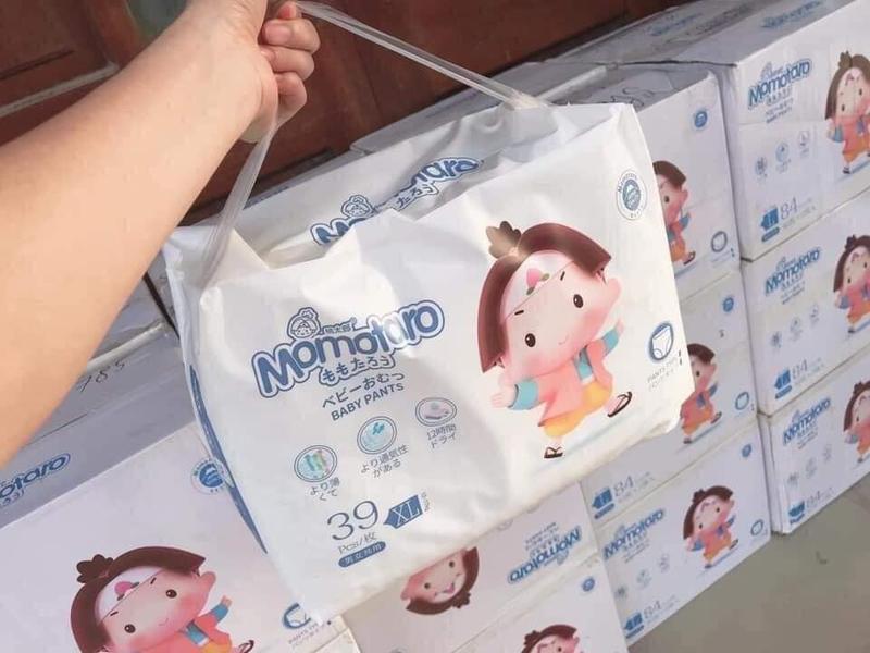 Combo 2 bịch bỉm Momotaro mềm mỏng, thấm hút mùa hè cho bé